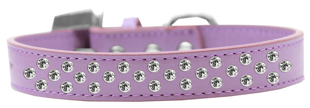 Dog, Puppy & Pet Fashion  Collar, "Clear Crystal Sprinkles"