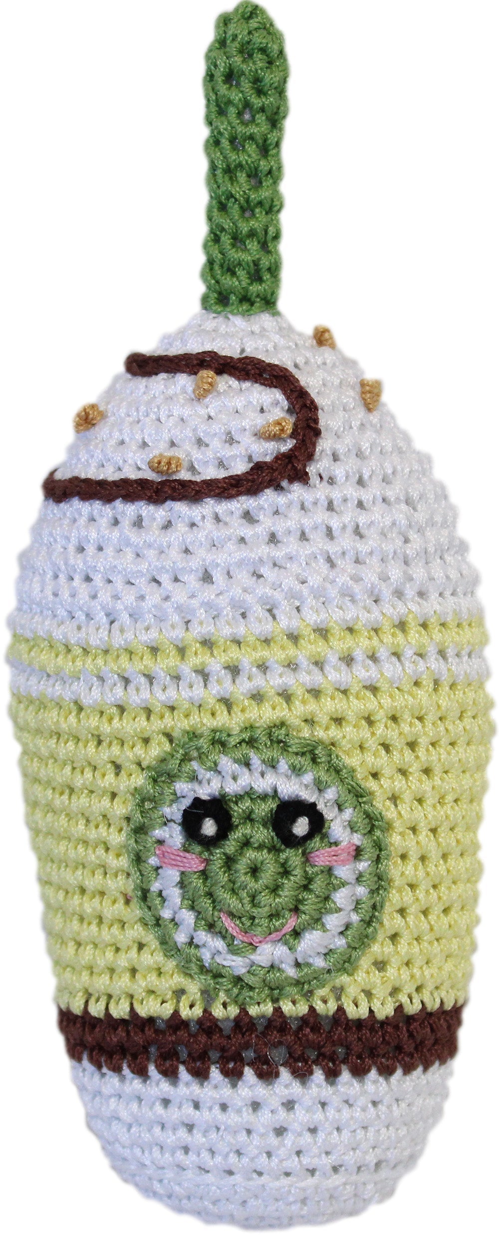 Knit Knacks Organic Cotton Pet, Dog Toy, "Beverages Group" (Choose from 9 different options!)