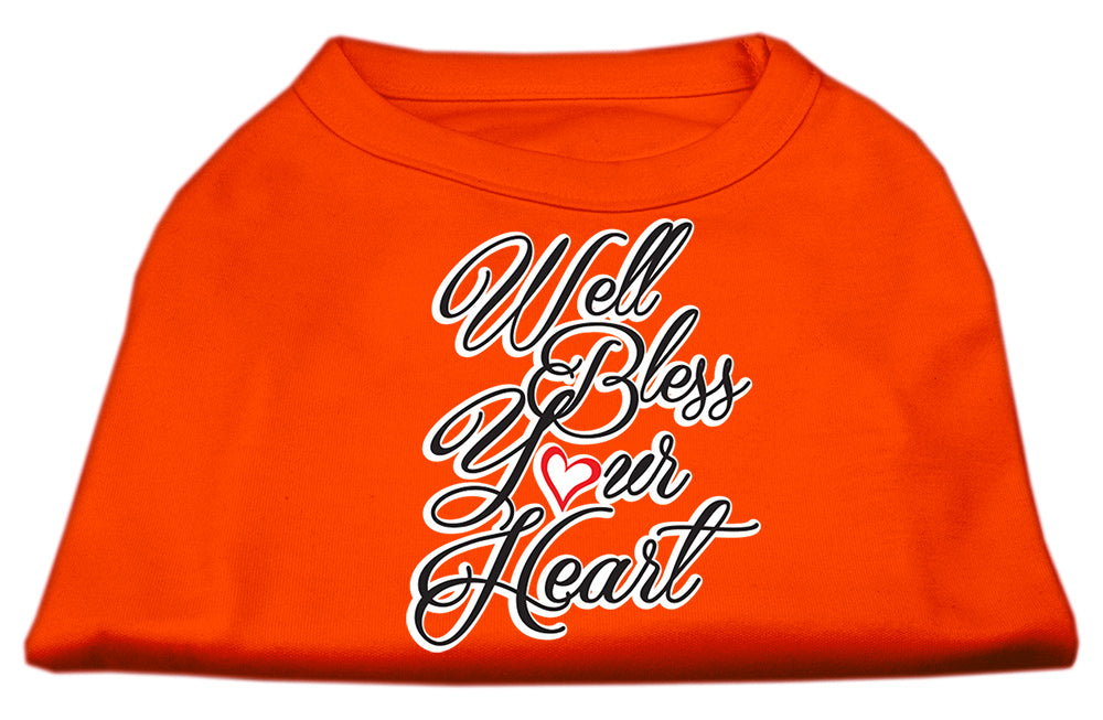 Pet Dog & Cat Shirt Screen Printed, "Well Bless Your Heart"