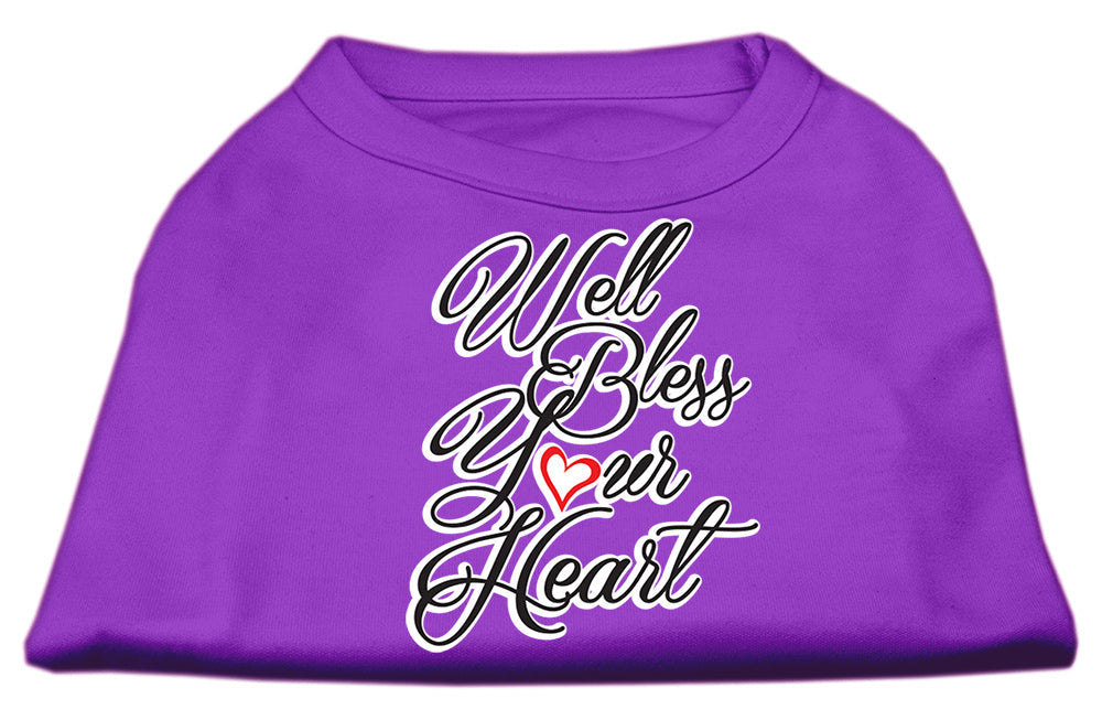 Pet Dog & Cat Shirt Screen Printed, "Well Bless Your Heart"