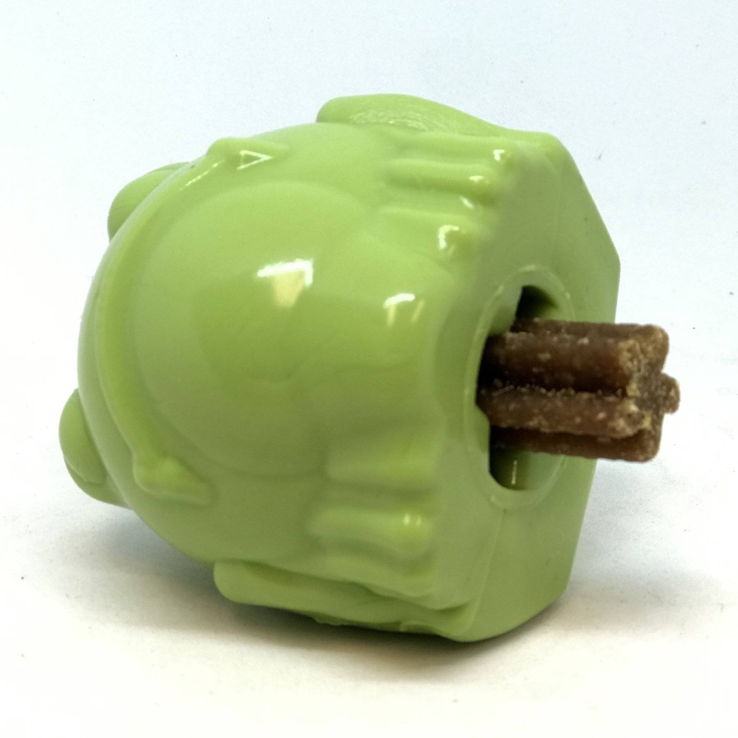 MKB Bull Frog Durable Rubber Chew Toy & Treat Dispenser