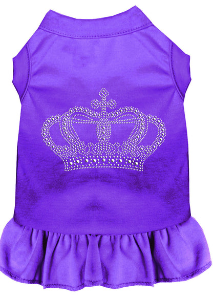 Pet Dog & Cat Dress Rhinestone, "Crown"