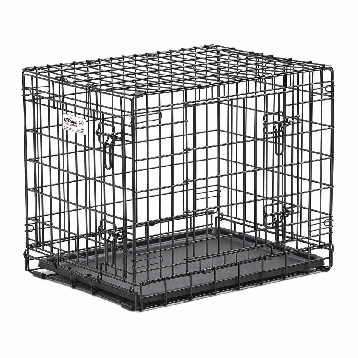 Midwest Ultima Pro Double Door Dog Crate Black 25" x 18.50" x 21"