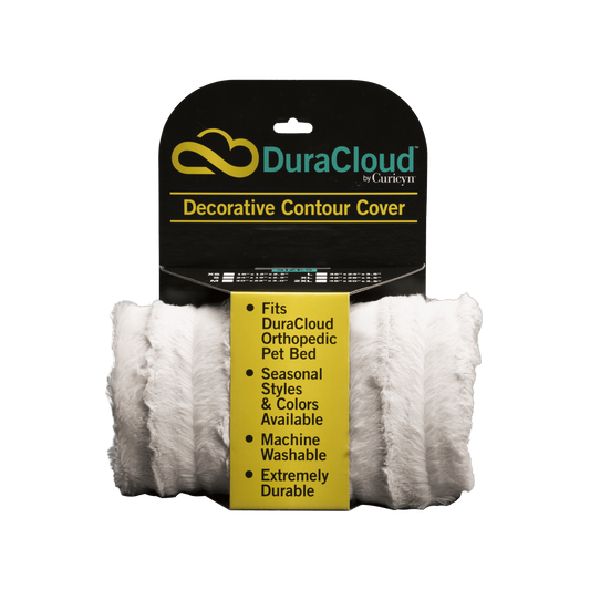 DuraCloud Orthopedic Pet Bed and Crate Pad Contour Cover