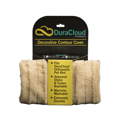 DuraCloud Orthopedic Pet Bed and Crate Pad Contour Cover