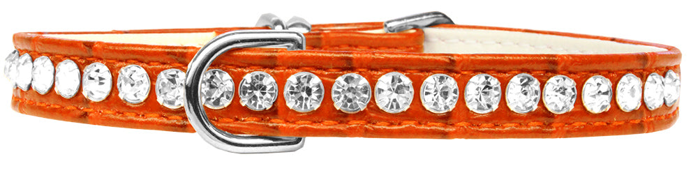 Dog, Puppy & Pet Designer Croc Collar, "Beverly Style"