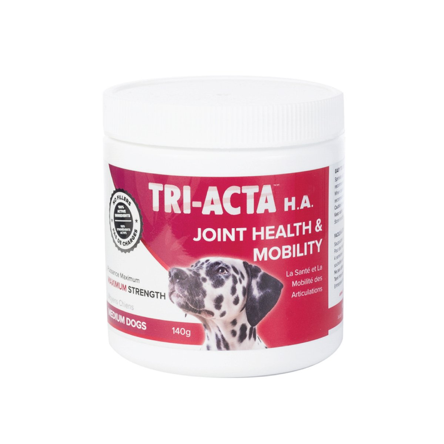 Tri-Acta H.A. Maximum Strength 60g - Small Dogs & Cats