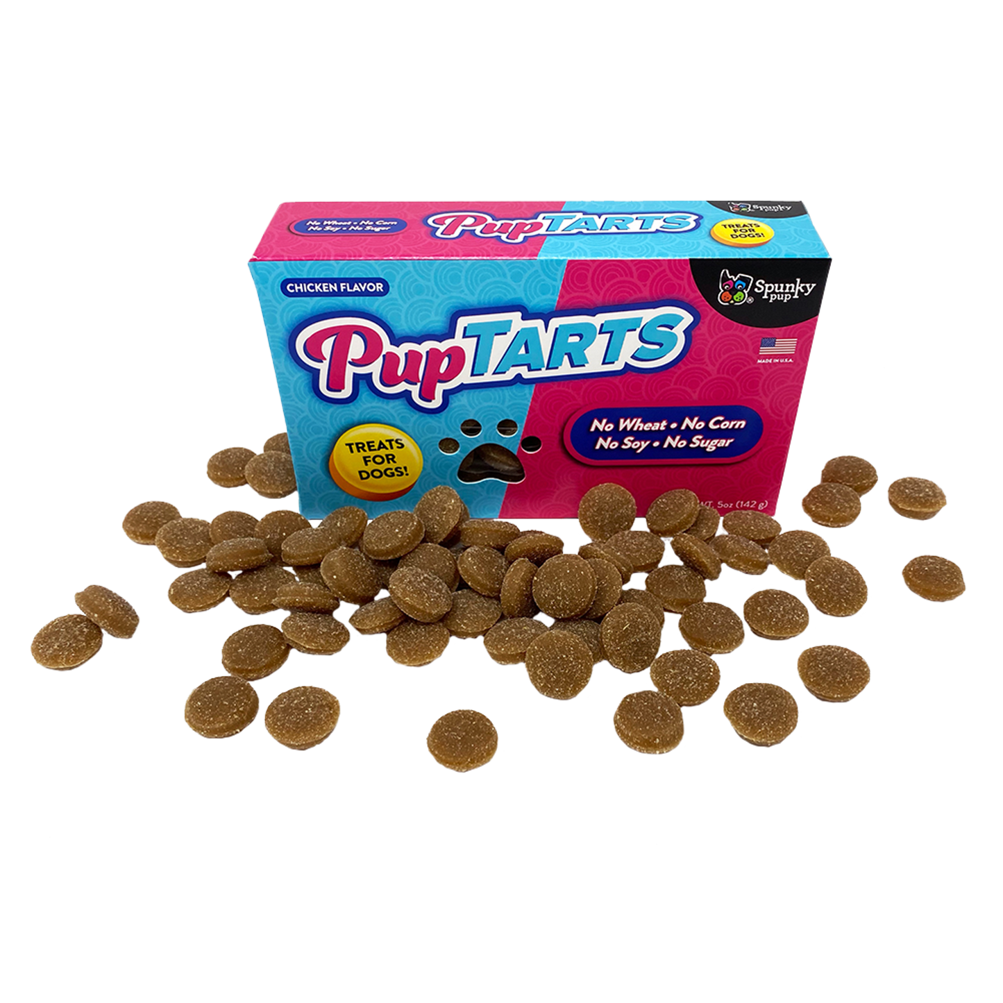 PupTarts Dog Treats, Chicken Flavor, 5 oz