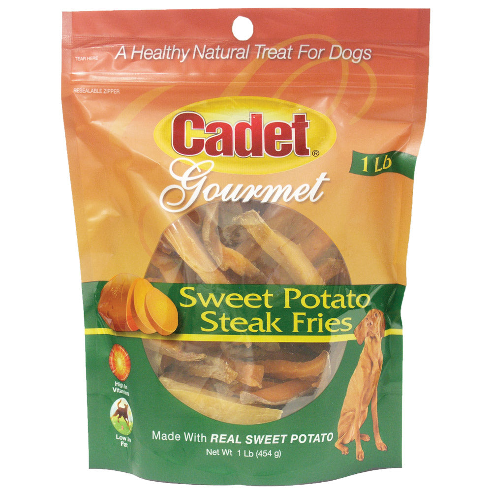 Cadet Sweet Potato Steak Fries Treats 1 pound