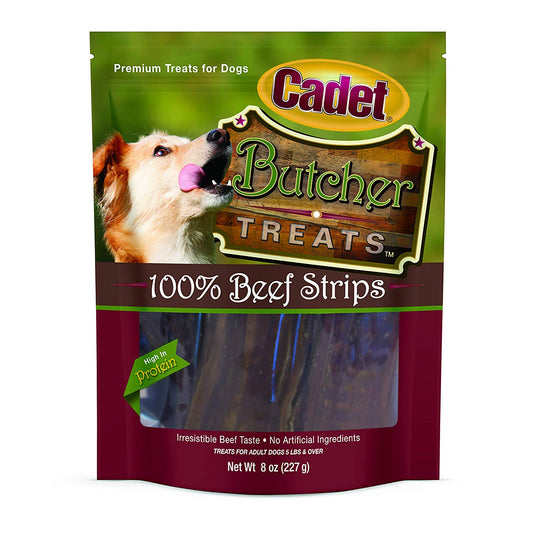 Cadet Butcher Treats Beef Strips 8 ounces