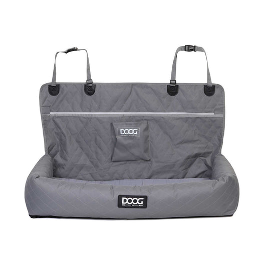 DOOG Pet Car Seat Large Grey 39.5" x 15.6"