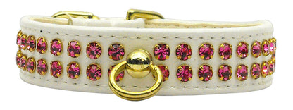 Dog, Puppy & Pet Collar, "Fleetwood Rhinestone"