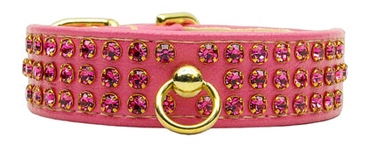 Dog, Puppy & Pet Collar, "Manhattan Rhinestone"