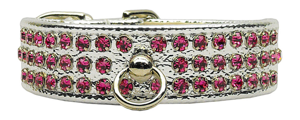 Dog, Puppy & Pet Collar, "Manhattan Rhinestone"