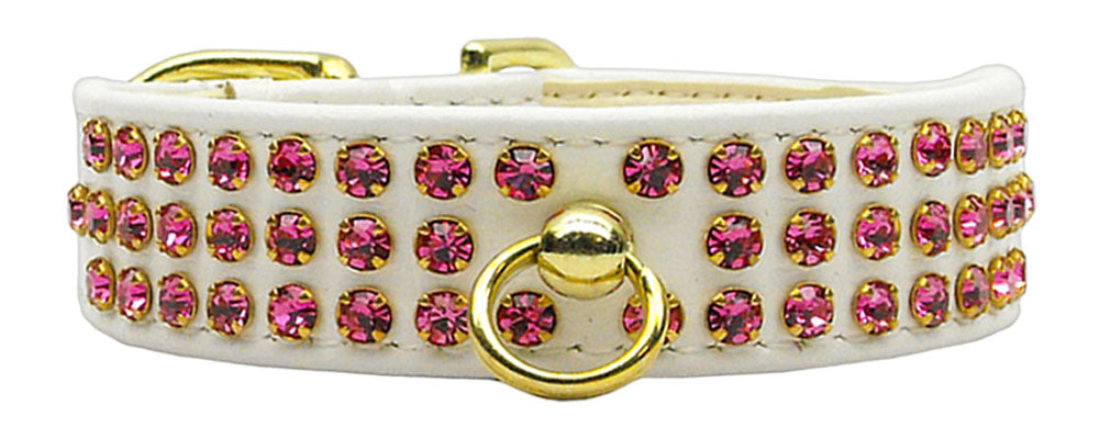 Dog, Puppy & Pet Collar, "Manhattan Rhinestone"