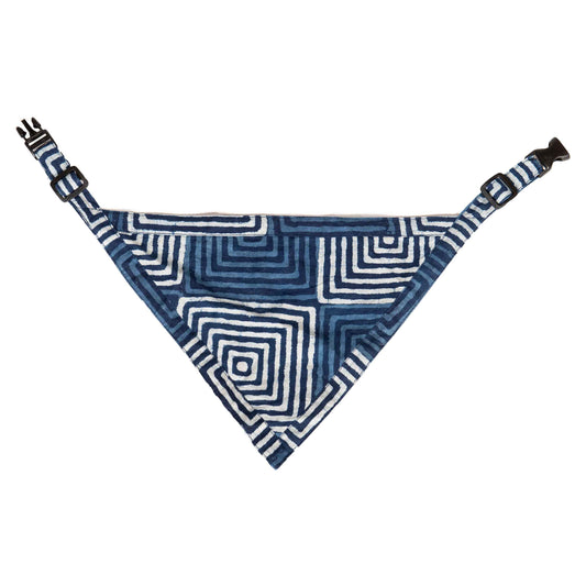 DGS Pet Products Unbugz-It Bandana Large Square Blue 13" x 8" x 0.1"