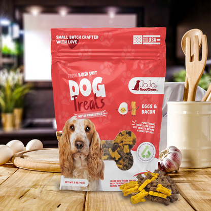 Fresh Baked Eggs and Bacon Soft Dog Chew Treats (2-Pack)