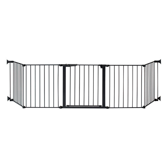 Kidco Auto Close HearthGate Pet Gate Black 126" x 31"