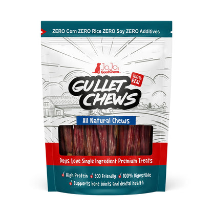 All-Natural Beef Gullet Stick Dog Treats – Delicious & Nutritious Healthy Chews for Happy Dogs – 6" (5-Pack)