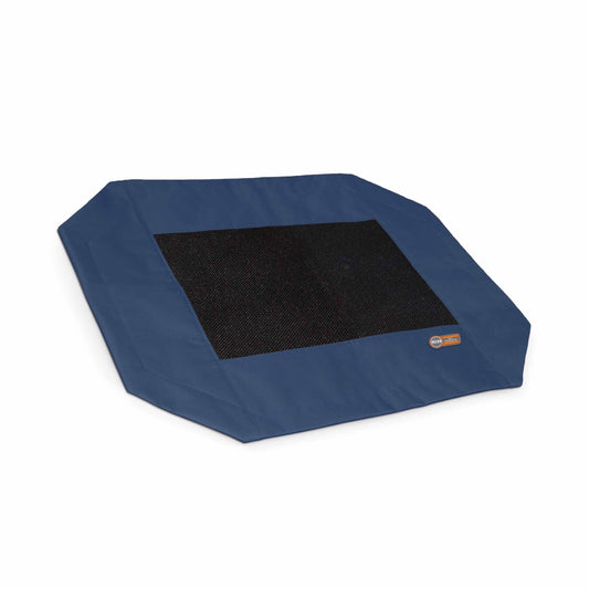 K&H Pet Products Original Pet Cot Replacement Cover Medium Blue 25" x 32" x 0.2