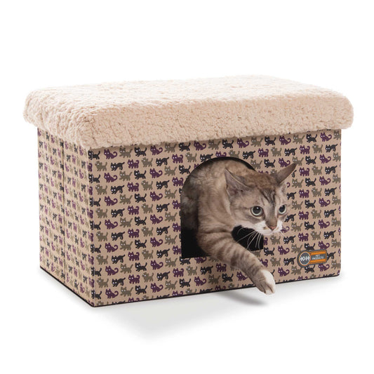 K&H Pet Products Kitty Bunkhouse Tan 12" x 18" x 12"