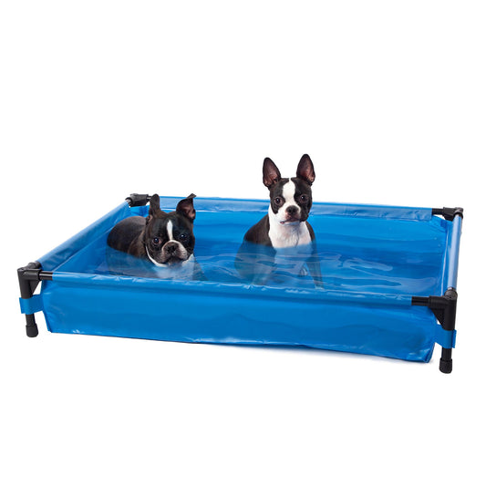 K&H Pet Products Pet Pool Large Blue 30" x 42" x 7"