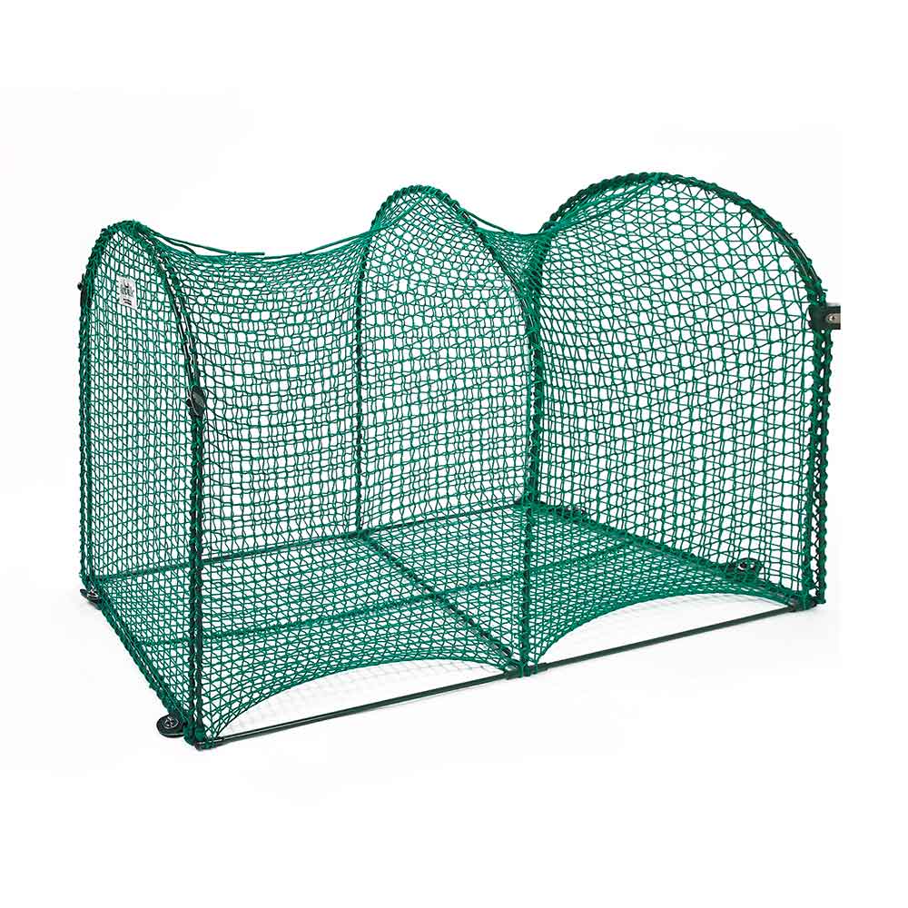 Kittywalk Deck and Patio Outdoor Cat Enclosure Green 48" x 18" x 24"