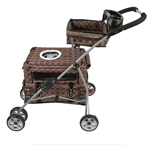 Kittywalk Kouture Stroller Royale 20" x 12" x 32"