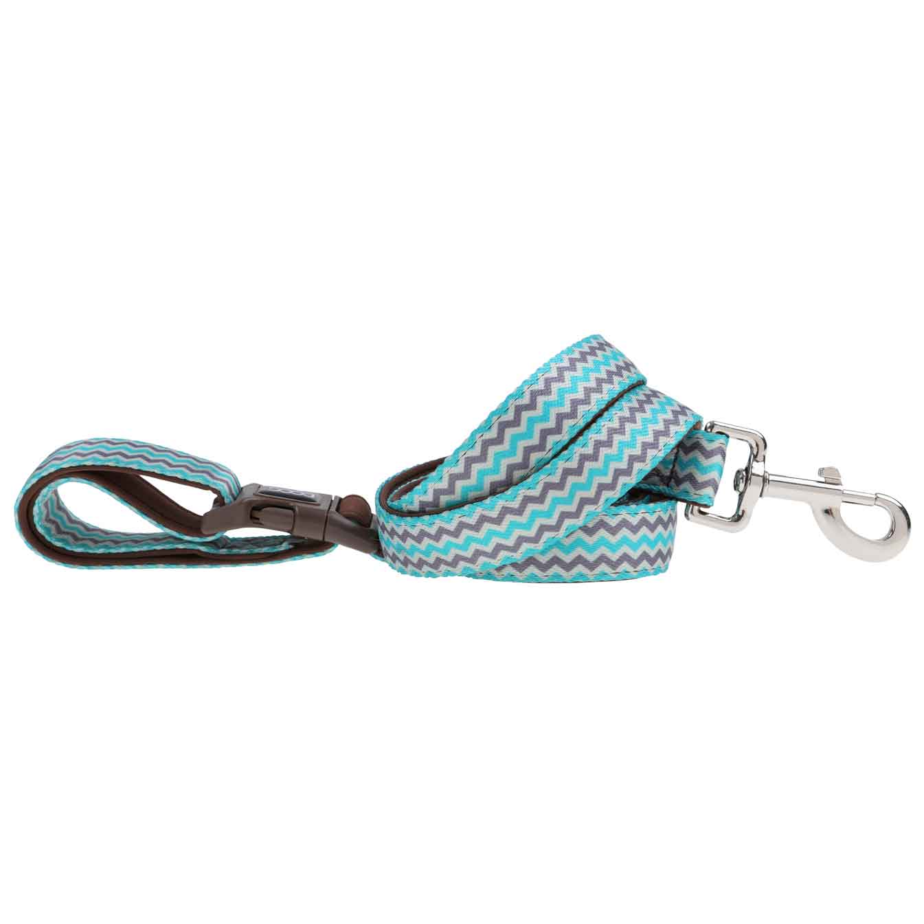 DOOG Neoprene Dog Clip It Leash Benji Extra Large Blue/Grey