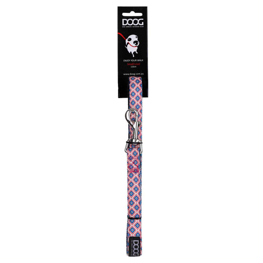 DOOG Neoprene Dog Leash Gromit Small Blue/Pink