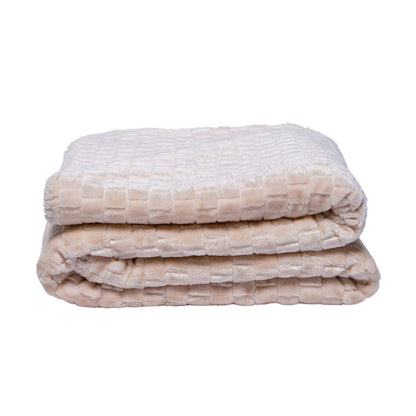 Family Textured Luxury Sherpa Pet Blanket (50" x 60")