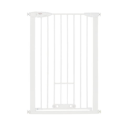 North States MyPet Extra Tall and Wide Walk Thru EasyPass Pet Gate 5459 1.75" x 29.75-52" x 41"