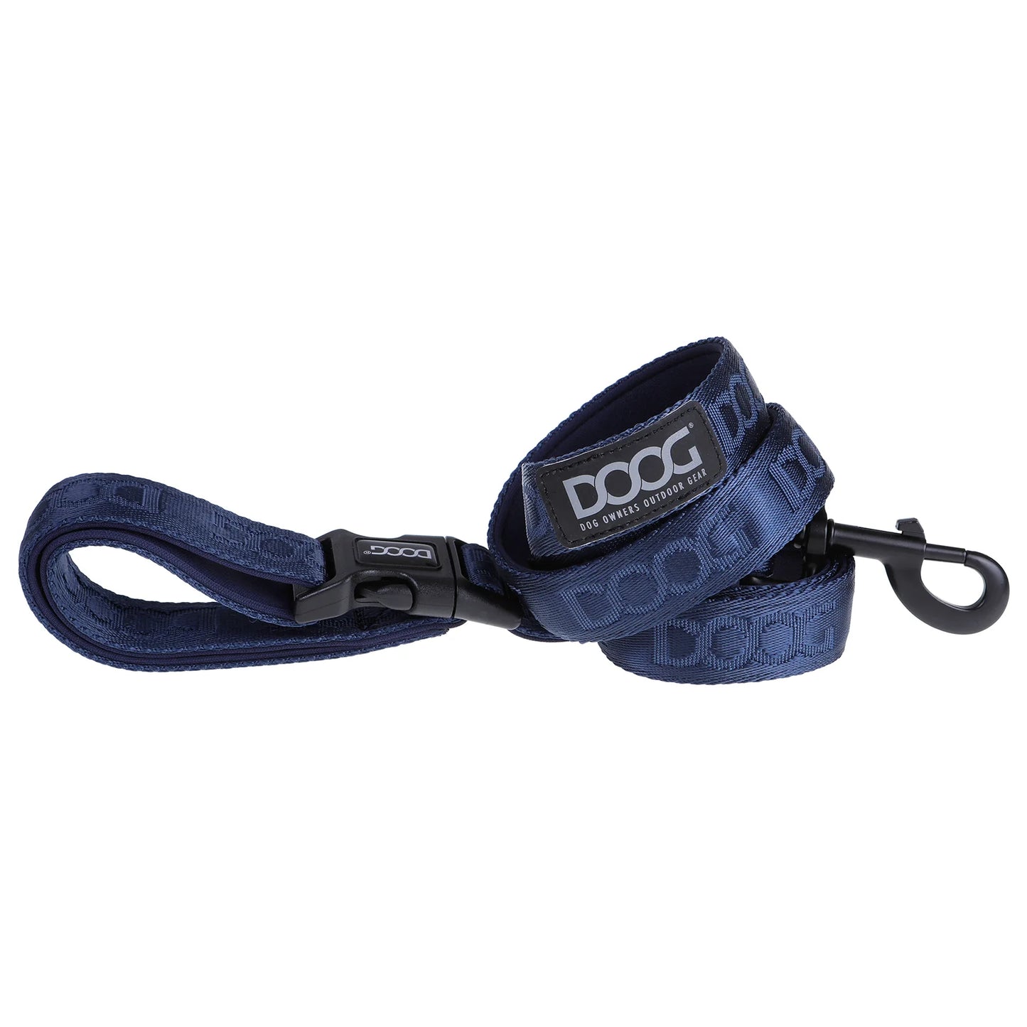 DOOG Neosport Neoprene Clip It Dog Leash Extra Large Navy