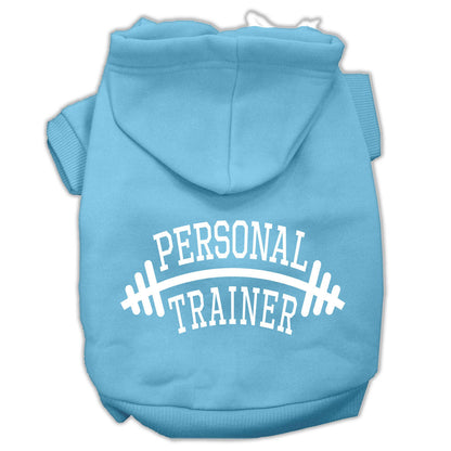 Pet, Dog & Cat Hoodie Screen Printed, "Personal Trainer"