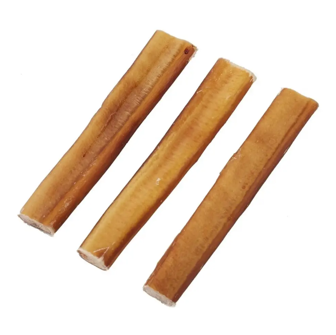 All-Natural Beef Bully Sticks Dog Treats, Single Ingredient, Long-Lasting Dog Chew Treats – 6" Jumbo (25/case)