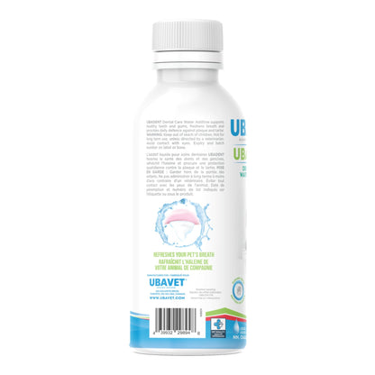 UBAVET Ubadent Dental Water Additive for Dogs & Cats – (16 fl oz / 473ml)