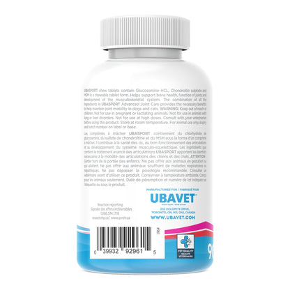 UBAVET UBASPORT Advanced Joint Care Tablets for Dogs & Cats