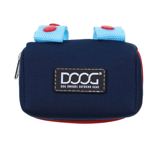 DOOG Walkie Pouch Navy/Red 3.93" x 2.75" x 1.57"