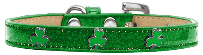 Dog, Puppy & Pet Widget Ice Cream Collar, "Shamrock"