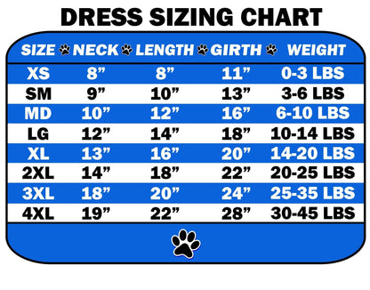 Pet Dog & Cat Dress Rhinestone, "RockStar"