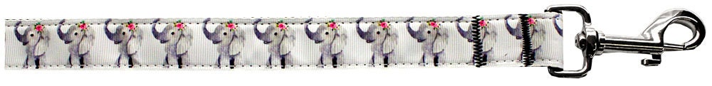 Pet Dog & Cat Nylon Collar or Leash, "Pretty Baby Elephants"