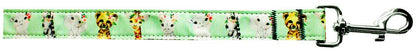 Pet Dog & Cat Nylon Collar or Leash, "Pretty Baby Jungle Babies"