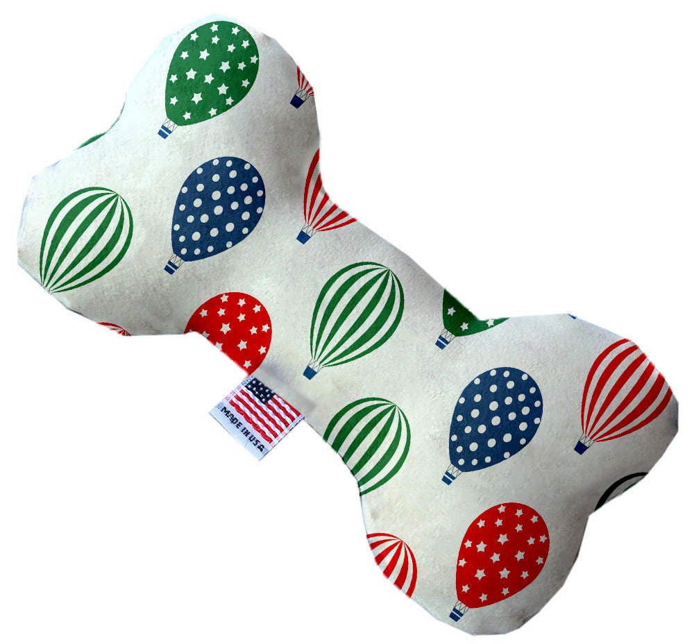 Pet & Dog Plush Heart or Bone Toy, "Summertime Fun Group" (Available in different sizes, and 6 different pattern options!)