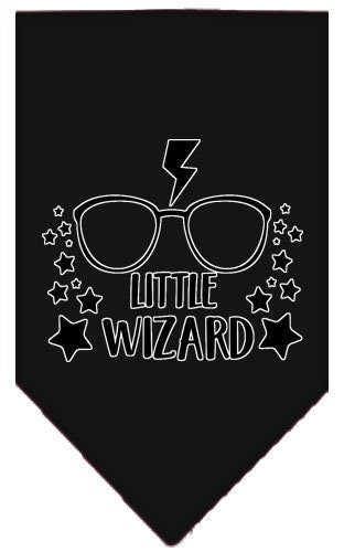 Pet and Dog Bandana Screen Printed, "Little Wizard"