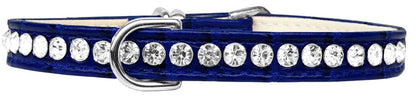 Dog, Puppy & Pet Designer Croc Collar, "Beverly Style"