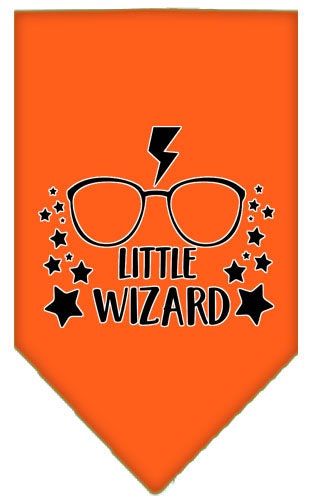 Pet and Dog Bandana Screen Printed, "Little Wizard"