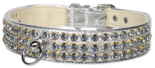 Dog, Puppy & Pet Collar, "Manhattan Rhinestone"