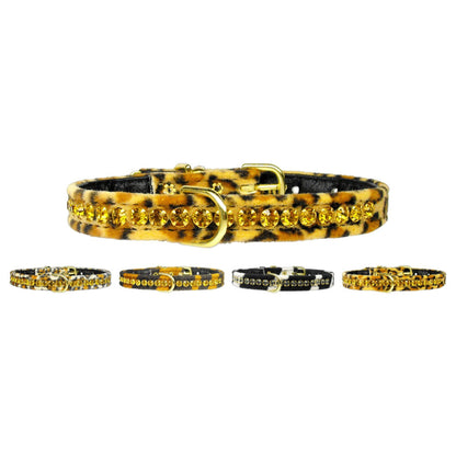 Dog, Puppy and Pet Collar, "Animal Print Princess"