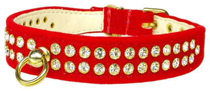 Dog, Puppy and Pet Collar, "#72 Crystal Velvet"