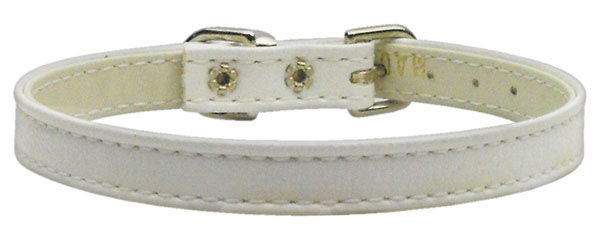 Dog, Puppy & Pet Plain Collar, "3/8" Wide"